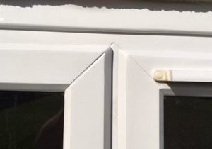 UPVC window frame