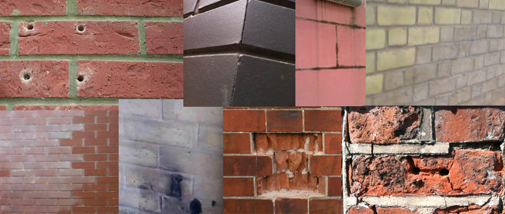 Five solutions for repairing damaged brick