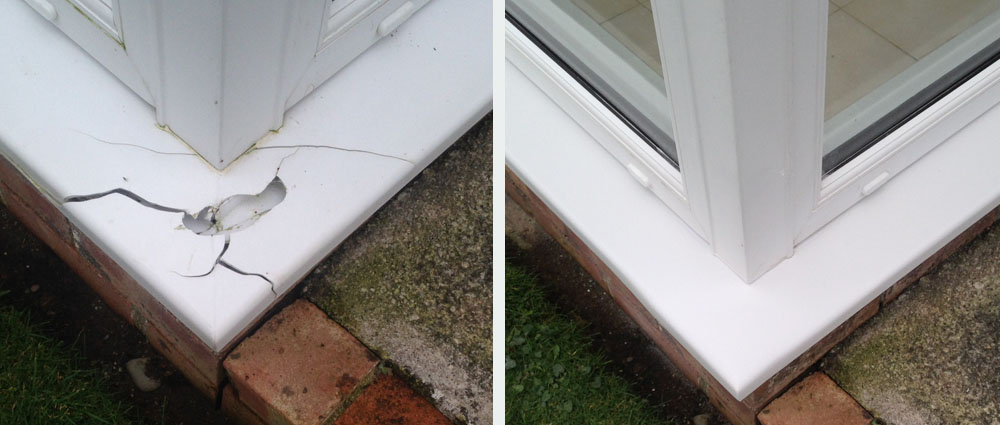 Insurance damage upvc repair