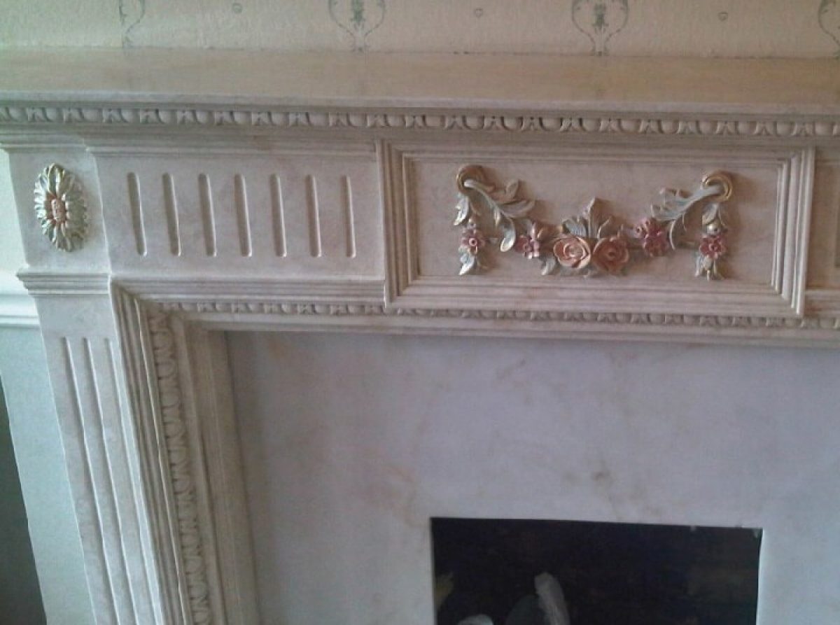 Damaged Plaster Fireplace Repair, How To Fix A Fire Surround