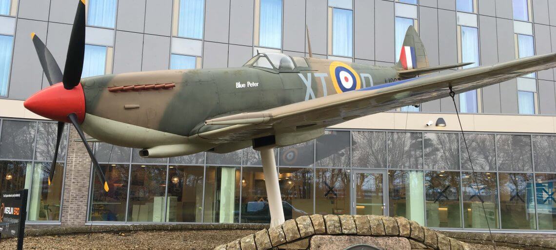 Repair to vintage spitfire in Edinburgh