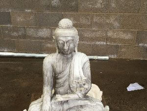 Buddha stone statue