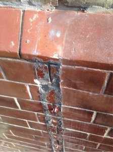 Glazed brick repair