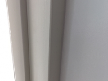 Chipped wood repair after